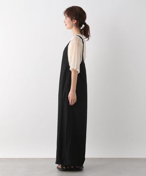 LEPSIM（レプシィム）の「ナイロンドロストサロペ　111045（サロペット/オーバーオール・レディース・グレー/ブラック・FREE）」の15枚目の写真