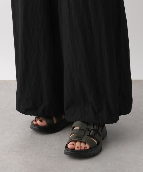 LEPSIM（レプシィム）の「ナイロンドロストサロペ　111045（サロペット/オーバーオール・レディース・グレー/ブラック・FREE）」の19枚目の写真