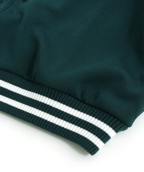 algy（アルジー）の「【ACTIVE/接触冷感/セットアップ可】タンタケりぼんライントラックジャケット（カーディガン/ボレロ・キッズ・ブラック/グリーン・XX-SMALL/SMALL/MEDIUM/X-SMALL）」の8枚目の写真