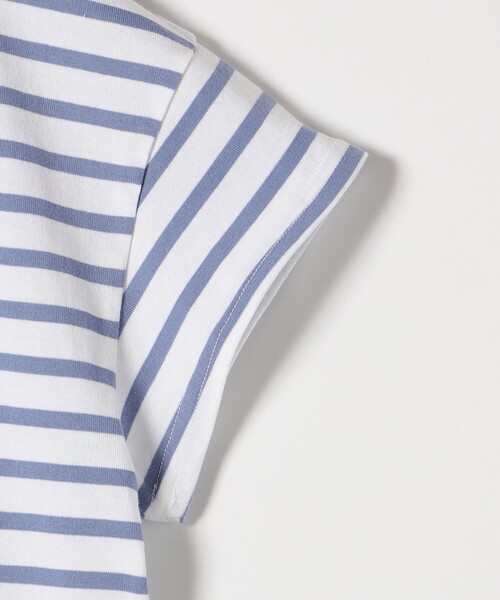 ORCIVAL(オーシバル)の「ORCIVAL:〈手洗い可能〉ボックス ボーダー TEE(Tシャツ/カットソー・レディース・レッド/ネイビー/ブルー系その他・ONE SIZE)」の8枚目の写真