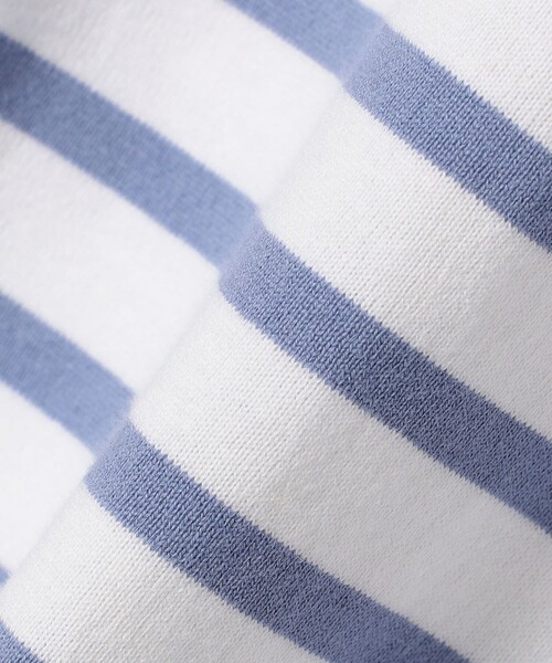ORCIVAL(オーシバル)の「ORCIVAL:〈手洗い可能〉ボックス ボーダー TEE(Tシャツ/カットソー・レディース・レッド/ネイビー/ブルー系その他・ONE SIZE)」の10枚目の写真