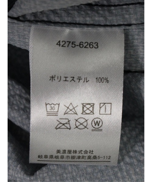 レノマ オム サッカープリント スタンドカラー半袖シャツ(セットアップ可能)（シャツ/ブラウス）｜renoma HOMME（レノマオム）