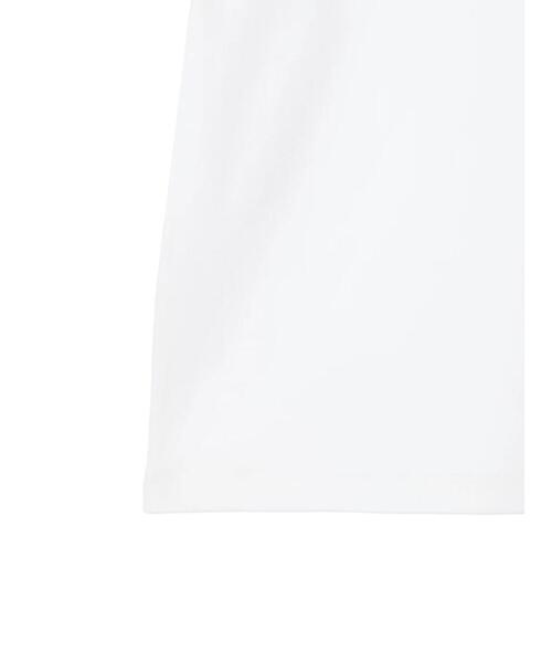 AMERICAN HOLIC(アメリカンホリック)の「キレイcottonクルーネックカットプルオーバー(Tシャツ/カットソー・レディース・ブラック/オフホワイト・S/M/L)」の3枚目の写真