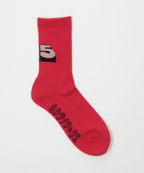 UNITED ARROWS & SONS(ユナイテッドアローズアンドサンズ)の「<HENTAI WORKS> 25 SOCKS/ソックス(ソックス/靴下・メンズ・ライトグレー/ホワイト/レッド/オリーブ・FREE)」の4枚目の写真