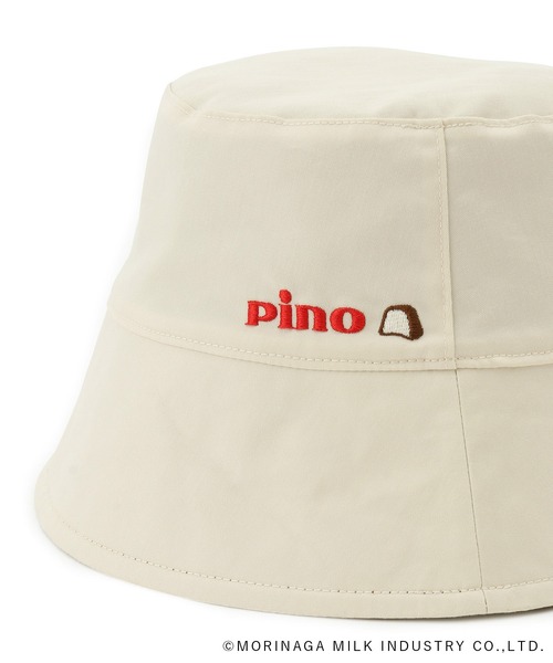 Pino meets ROPE' PICNIC】刺繍リバーシブルバケットハット