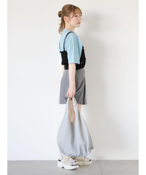 ehka sopo（エヘカソポ）の「◎パールビスチェ（ニット/セーター・レディース・ブラック/ベージュ・F）」の10枚目の写真