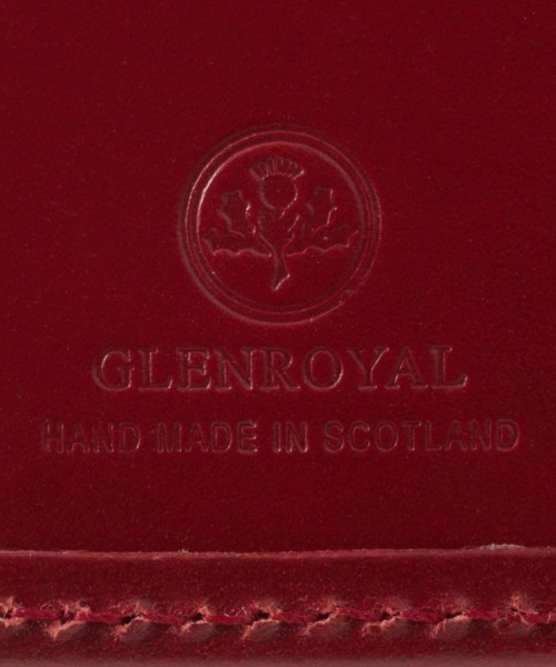 【GLENROYAL/グレンロイヤル】HIP WALLET WITH DIVIDER/ブライドルレザー二つ折り財布（財布）｜GLENROYAL（グレンロイヤル）