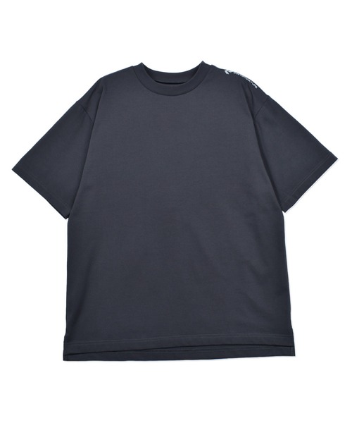CUSTOM CULTURE(カスタムカルチャー)の「【Custom Culture】引き揃え天竺 クルーネック ショートスリーブTシャツ(Tシャツ/カットソー・メンズ・ホワイト/ブラック/チャコールグレー/ライトグレー・2/3)」の1枚目の写真