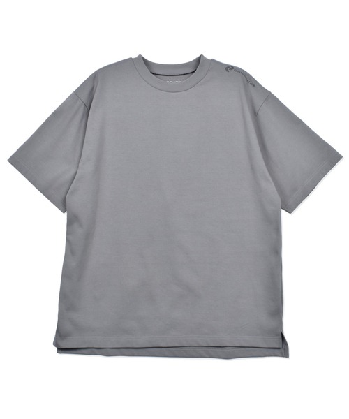 CUSTOM CULTURE(カスタムカルチャー)の「【Custom Culture】引き揃え天竺 クルーネック ショートスリーブTシャツ(Tシャツ/カットソー・メンズ・ホワイト/ブラック/チャコールグレー/ライトグレー・2/3)」の4枚目の写真