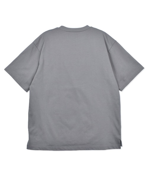 CUSTOM CULTURE(カスタムカルチャー)の「【Custom Culture】引き揃え天竺 クルーネック ショートスリーブTシャツ(Tシャツ/カットソー・メンズ・ホワイト/ブラック/チャコールグレー/ライトグレー・2/3)」の5枚目の写真