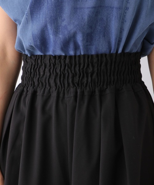 LEPSIM（レプシィム）の「スラックスギャザーワイドパンツ　122002（スラックス・レディース・ベージュ/ブラック/アイボリー/グレー/ライトブルー/ブラウン・FREE）」の18枚目の写真