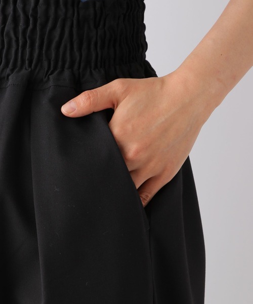 LEPSIM（レプシィム）の「スラックスギャザーワイドパンツ　122002（スラックス・レディース・ベージュ/ブラック/アイボリー/グレー/ライトブルー/ブラウン・FREE）」の19枚目の写真