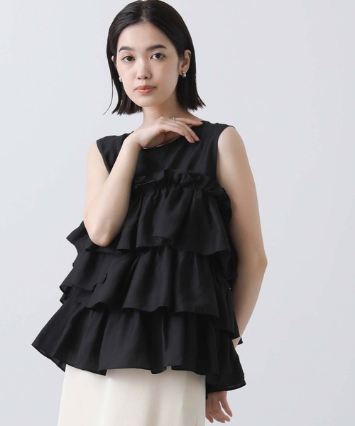 Gready Brilliant - 新品タグ付き　GreadyBrilliant ティアードフリルブラウス Gready Brilliant（グレディブリリアン）の「ティアードフリル
