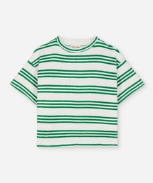 We are Kids（ウィーアーキッズ）の「TEE JORDAN TERRY GREEN SPORTY STRIPES（Tシャツ/カットソー）」