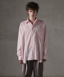 GRANCY | 【GRANCY】Damage Docking DesignShirt / ダメージ ドッキング デザインシャツ(シャツ/ブラウス)