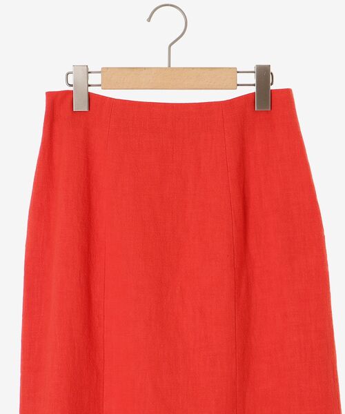 le.coeur blanc(ルクールブラン)の「麻コットンマーメイドスカート(スカート・レディース・レッド/ブラック・38)」の3枚目の写真