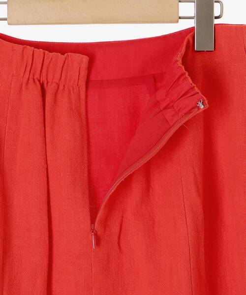 le.coeur blanc(ルクールブラン)の「麻コットンマーメイドスカート(スカート・レディース・レッド/ブラック・38)」の6枚目の写真