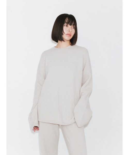 【ENCIRCLE/エンサークル】Baby wool tops/ベビーウールトップス（ニット/セーター）｜ENCIRCLE（エンサークル）