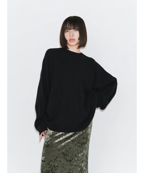 【ENCIRCLE/エンサークル】Baby wool tops/ベビーウールトップス（ニット/セーター）｜ENCIRCLE（エンサークル）