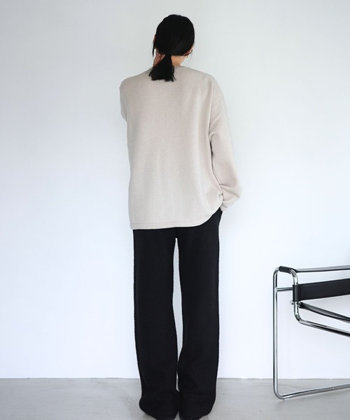 【ENCIRCLE/エンサークル】Baby wool tops/ベビーウールトップス（ニット/セーター）｜ENCIRCLE（エンサークル）