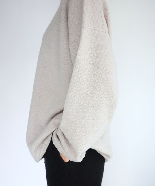 【ENCIRCLE/エンサークル】Baby wool tops/ベビーウールトップス（ニット/セーター）｜ENCIRCLE（エンサークル）