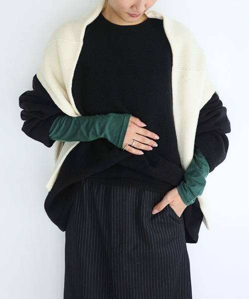 【ENCIRCLE/エンサークル】Baby wool tops/ベビーウールトップス（ニット/セーター）｜ENCIRCLE（エンサークル）