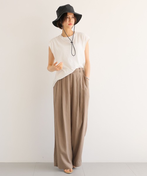 BARNYARDSTORM（バンヤードストーム）の「BARNYARDSTORM / コード付き撥水ハット（ハット・レディース・ブラック/カーキ・FREE）」の7枚目の写真