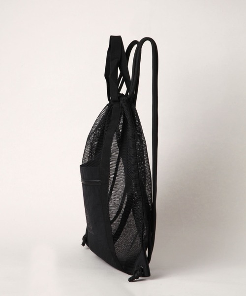 RAGEBLUE（レイジブルー）の「【TOTONOW/トトナウ】コラボナップサック（ショルダーバッグ・メンズ・ブラック・FREE）」の2枚目の写真