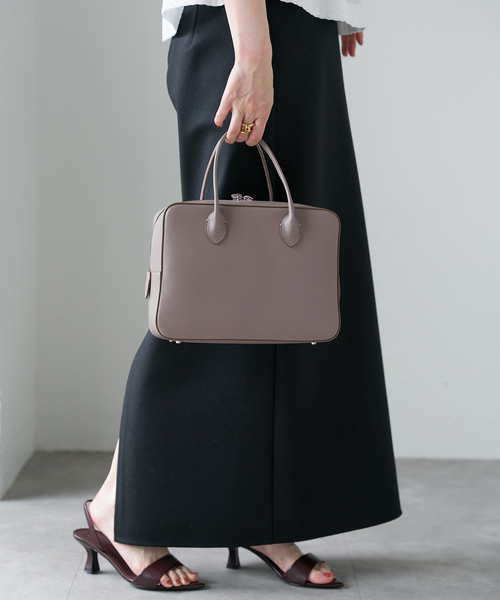 MAISON CANAU メゾンカナウ EWボックスボストンバッグ トートバッグ MAISON CANAU メゾンカナウ EWボックスボストンバッグ トート