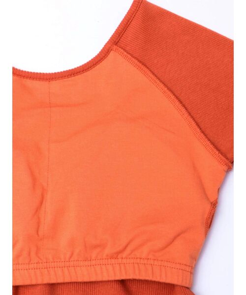 MURUA（ムルーア）の「バックシャンリブカットソー（Tシャツ/カットソー・レディース・オレンジ/ホワイト/ブラック・FREE）」の17枚目の写真