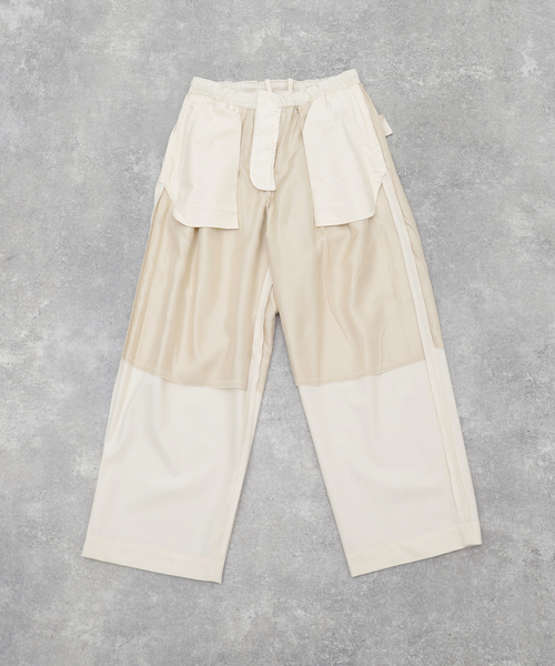 markaware（マーカウェア）の「MARKAWARE (マーカウェア) TRIPLE PLEATED TROUSERS A24C03PT02C（スラックス・メンズ・アイボリー・2/1）」の14枚目の写真