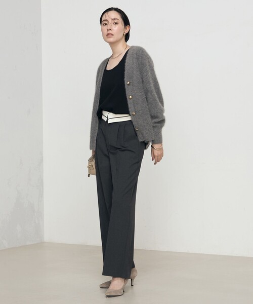 セール】ヘアリーVネックカーディガン（カーディガン/ボレロ