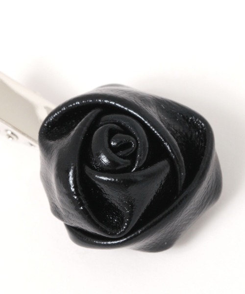 niko and...（ニコアンド）の「ローズミニヘアクリップ（バレッタ/ヘアクリップ・レディース・ブラック/イエロー/グレー・0）」の5枚目の写真