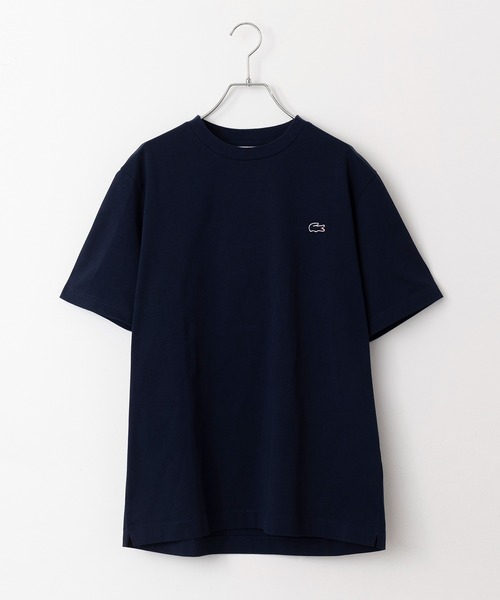 LACOSTE(ラコステ)の「【LACOSTE】ワンポイントロゴTシャツ TH5582-99(Tシャツ/カットソー・レディース・アイボリー/ホワイト/ネイビー/イエロー/ブラック/サックスブルー・XL/L/M/S/XS)」の13枚目の写真