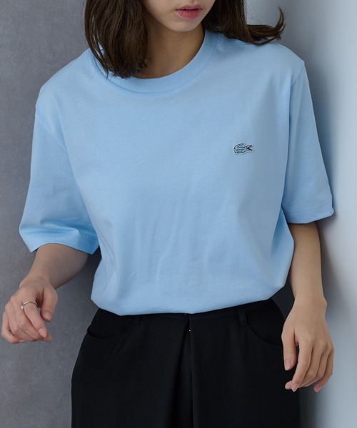 【LACOSTE】ワンポイントロゴTシャツ TH5582 セール】【LACOSTE】ワンポイントロゴTシャツ TH5582-99（T