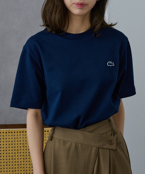 LACOSTE】ワンポイントロゴTシャツ TH5582-99（Tシャツ