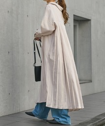 洗練バックプリーツワンピ