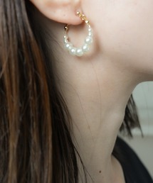 LIPSERVICE | パールフープピアス(ピアス（両耳用）)