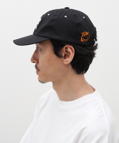 EVISEN 刺繍 ブラックキャップ ロゴと家紋刺繍キャップ – EVISU
