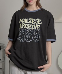 【WAIKEI】マルチーズクルーライングラフィックMTM ５色 WaiKei｜ワイケイのTシャツ/カットソー通販 - ZOZOTOWN