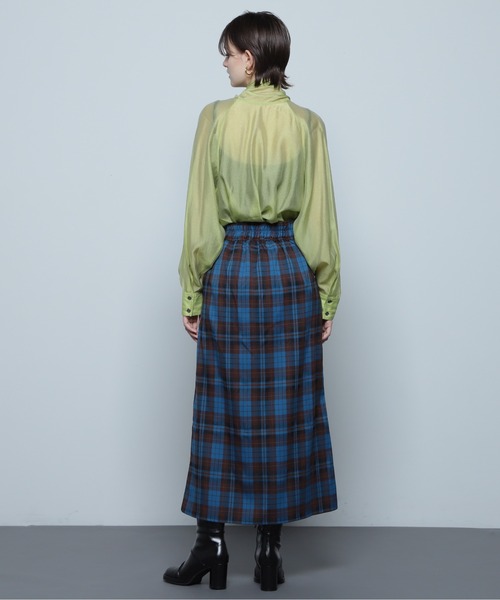 ROSE BUD（ローズバッド）の「ボウタイブラウス（シャツ/ブラウス・レディース・ブラック/ホワイト系その他/ライトグリーン・FREE）」の21枚目の写真