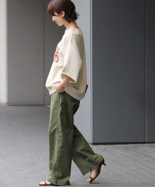 JOURNAL STANDARD relume(ジャーナルスタンダード レリューム)の「《追加》オフショルSWEAT(スウェット・レディース・チャコールグレー/グレー/アイボリー・FREE)」の8枚目の写真