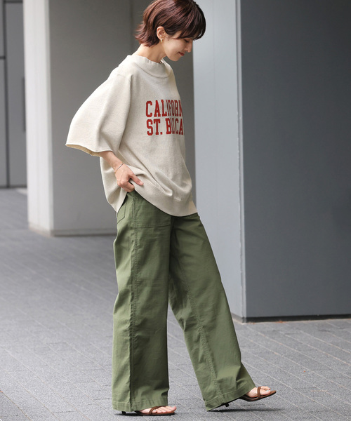 JOURNAL STANDARD relume(ジャーナルスタンダード レリューム)の「《追加》オフショルSWEAT(スウェット・レディース・チャコールグレー/グレー/アイボリー・FREE)」の9枚目の写真