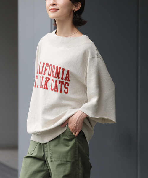 JOURNAL STANDARD relume(ジャーナルスタンダード レリューム)の「《追加》オフショルSWEAT(スウェット・レディース・チャコールグレー/グレー/アイボリー・FREE)」の12枚目の写真