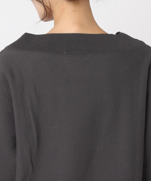 JOURNAL STANDARD relume(ジャーナルスタンダード レリューム)の「《追加》オフショルSWEAT(スウェット・レディース・チャコールグレー/グレー/アイボリー・FREE)」の18枚目の写真