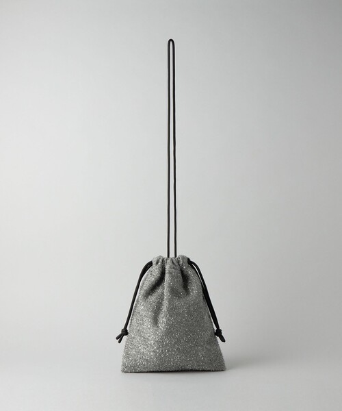 CITEN(シテン)の「<CITEN>キラキラニットクリアロゴキンチャクショルダーバッグ(ショルダーバッグ・レディース・ブラック/シルバー/ベージュ/ロイヤルブルー/オリーブ・FREE)」の17枚目の写真