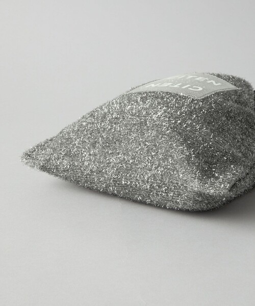 CITEN(シテン)の「<CITEN>キラキラニットクリアロゴキンチャクショルダーバッグ(ショルダーバッグ・レディース・ブラック/シルバー/ベージュ/ロイヤルブルー/オリーブ・FREE)」の21枚目の写真