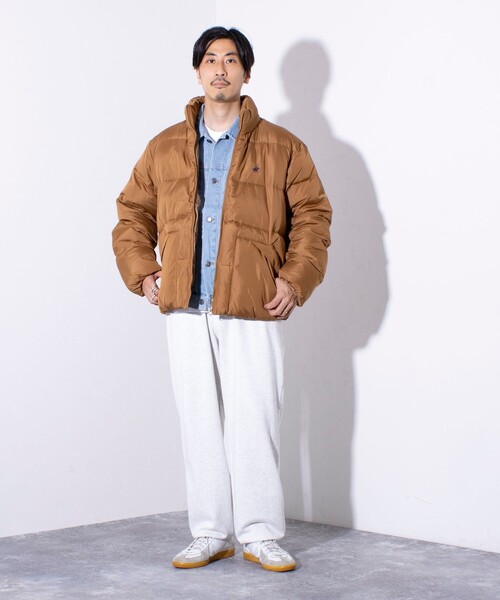 BEVERLY HILLS POLO CLUB(ビバリーヒルズポロクラブ)の「【BEVERLY HILLS POLO CLUB】PADDED 中綿ブルゾン ワンポイント刺繍(ダウンジャケット/コート・メンズ・キャメル/ブルー/ブラック/カーキ/ライトグレー・M/XL/L)」の15枚目の写真