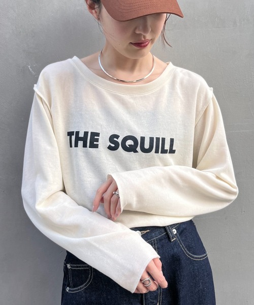 CIAOPANIC TYPY（チャオパニックティピー）の「シアースムースアソートプリントTEE（Tシャツ/カットソー・レディース・チャコールグレー/アイボリー/グレー系その他/ホワイト・ONE SIZE）」の8枚目の写真