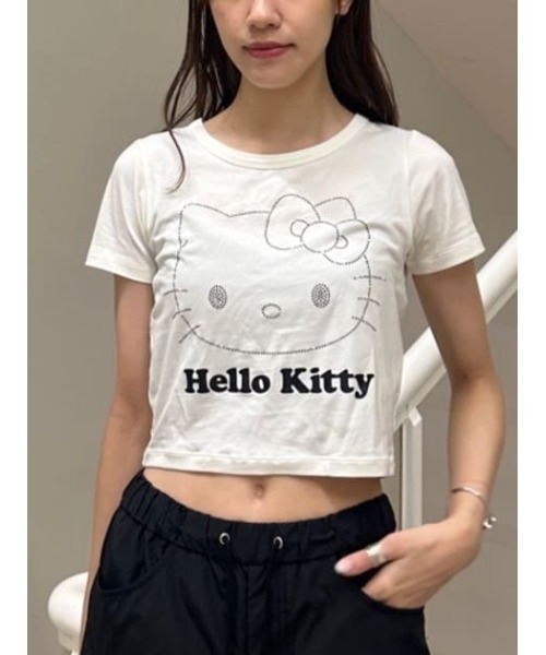 SLY（スライ）の「HELLO KITTY x SLY MINI T/SH ハローキティ